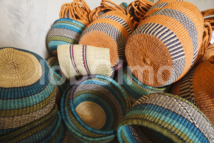 Bolgakörbe (Ghana, TradeAID) - lobOlmo Fair-Trade-Fotoarchiv