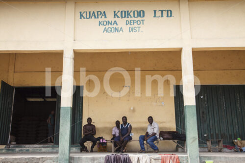 Kakaolager von Kuapa Kokoo (Ghana, Kuapa Kokoo) - lobOlmo Fair-Trade-Fotoarchiv