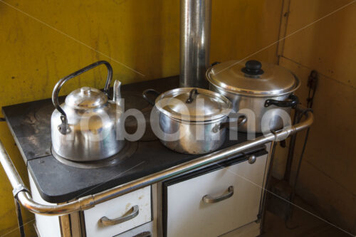 Küche einer Weberin (Chile, Chol-Chol) - lobOlmo Fair-Trade-Fotoarchiv