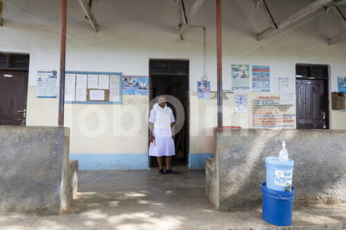 Mit Fair-Trade-Prämie finanzierte Klinik (Tansania, RBTC-JE) - lobOlmo Fair-Trade-Fotoarchiv