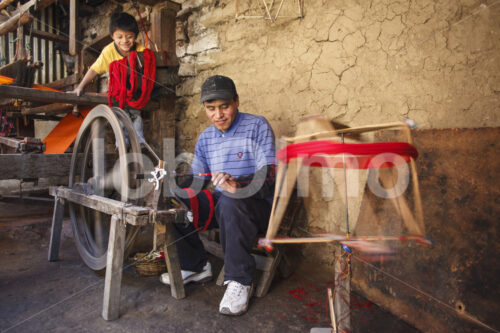 Spinnen (Guatemala, Pop Atziaq) - lobOlmo Fair-Trade-Fotoarchiv