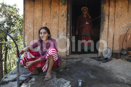 Teebäuerin (Nepal, KTE) - lobOlmo Fair-Trade-Fotoarchiv