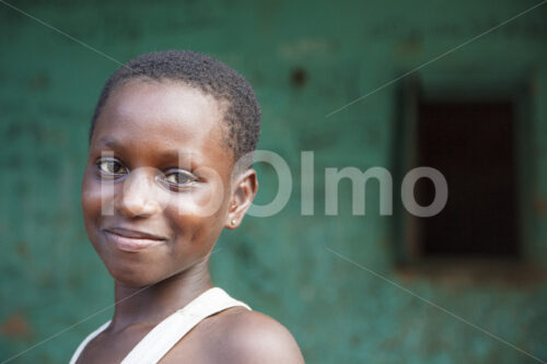 Tochter einer Kakaobauernfamilie (Ghana, ABOCFA) - lobOlmo Fair-Trade-Fotoarchiv