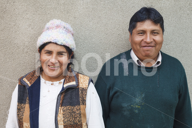 Töpferehepaar (Bolivien, Ayni) - lobOlmo Fair-Trade-Fotoarchiv