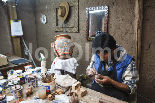 Töpfern (Peru, Manos Amigas) - lobOlmo Fair-Trade-Fotoarchiv