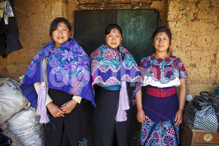 Weberinnen (Mexiko, Mujeres de Maiz) - lobOlmo Fair-Trade-Fotoarchiv