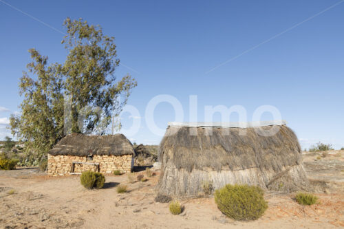 Wohnhaus einer Rooibos-Teebauernfamilie (Südafrika, Heiveld) - lobOlmo Fair-Trade-Fotoarchiv